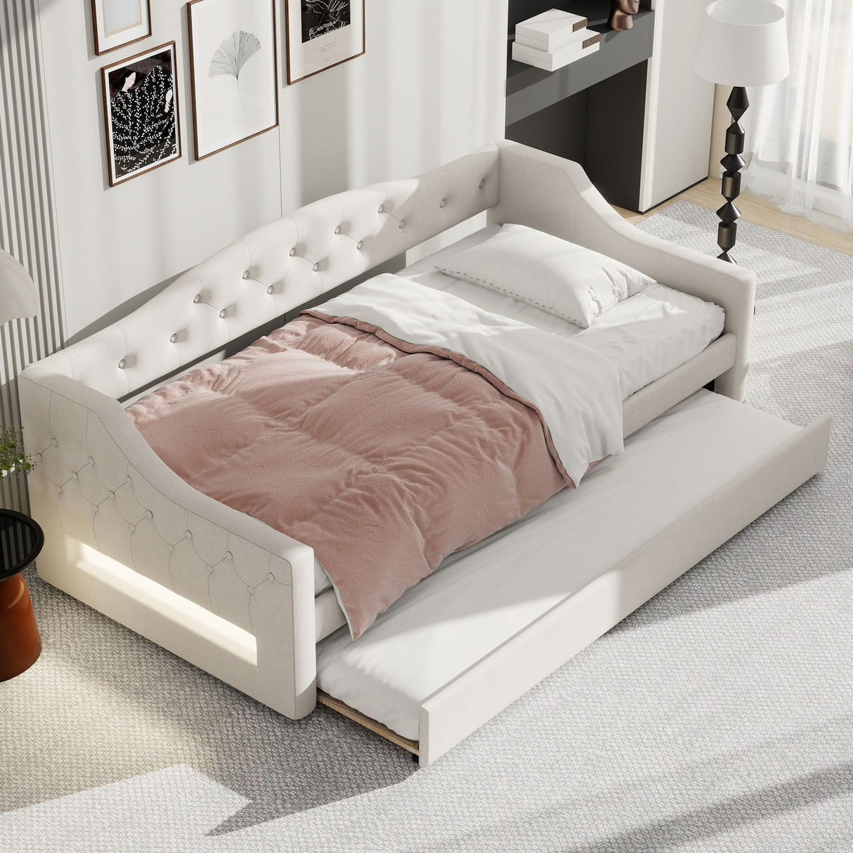 Daybed With LED Belt