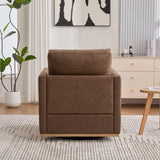 Thornfield Upholstered Square Swivel Accent Chair