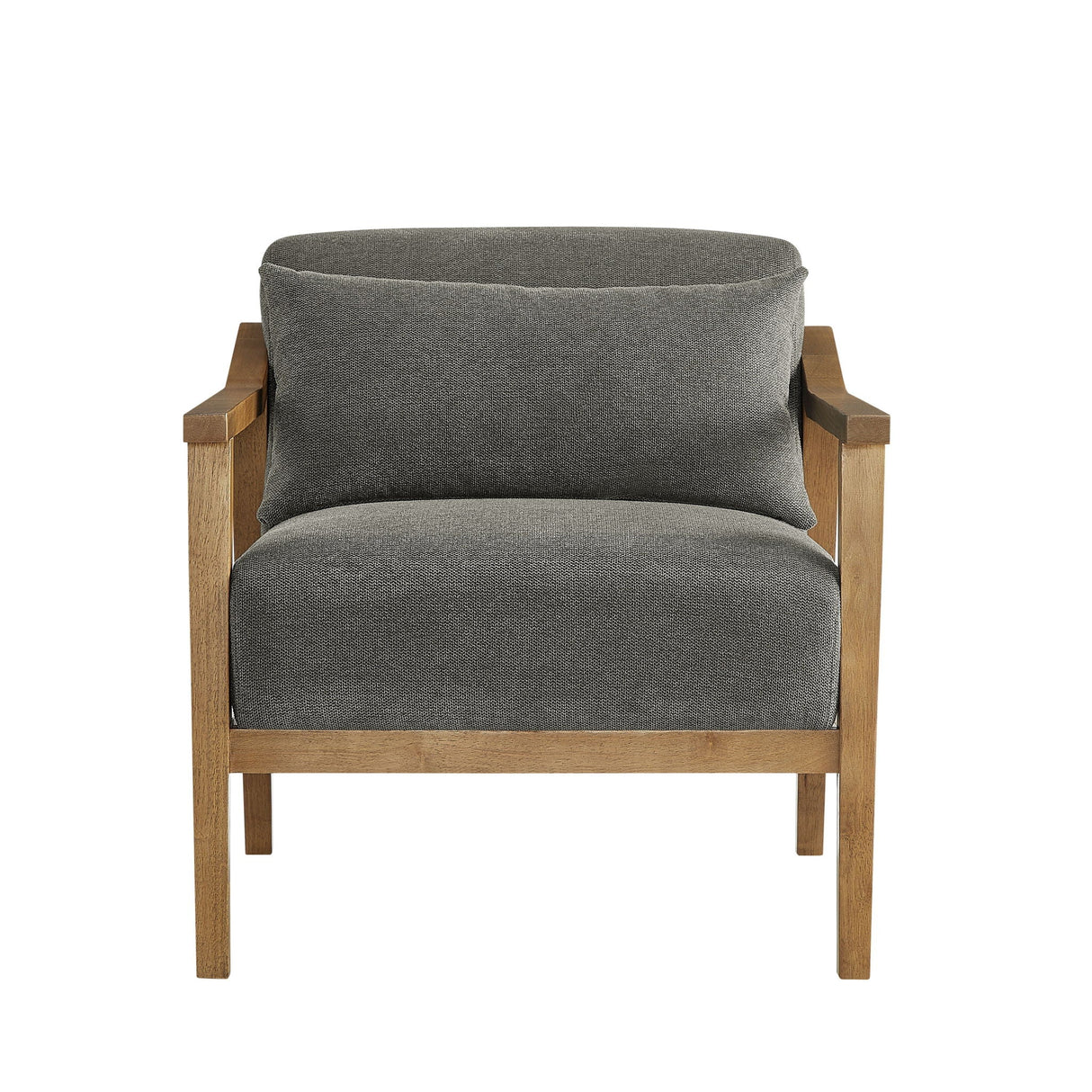Reagan - Arm Accent Chair With Lumbar Pillow