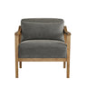 Reagan - Arm Accent Chair With Lumbar Pillow