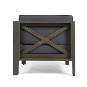 Brava - X Back Arm Chair
