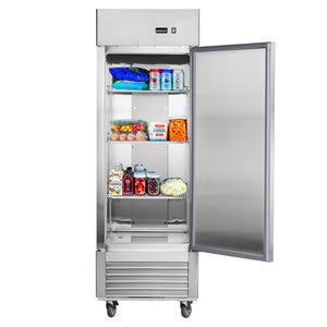 27" Commercial Refrigerator with Solid Door