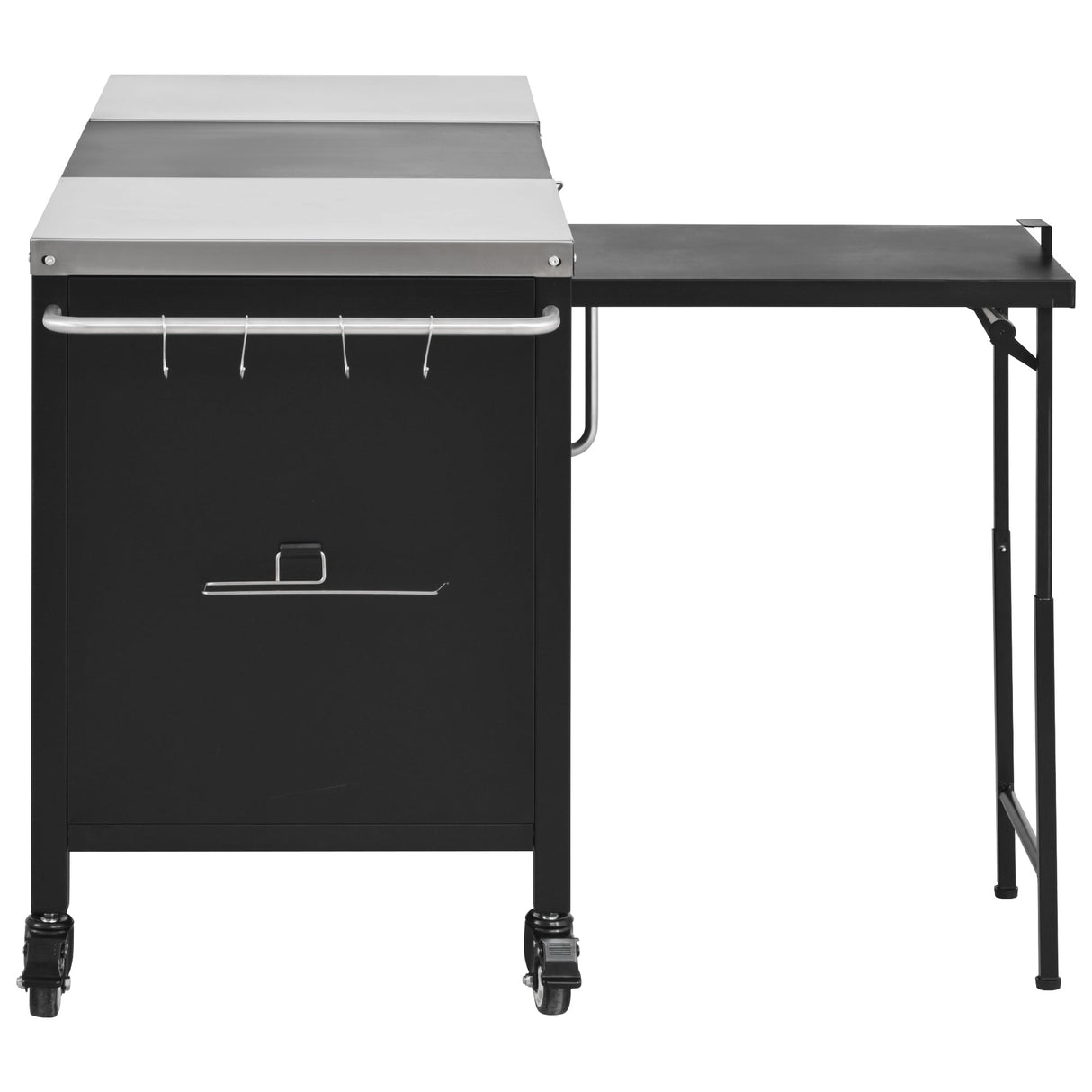 K&K 72.4' Large Grill Table for Big Green Egg