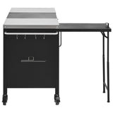 K&K 72.4' Large Grill Table for Big Green Egg