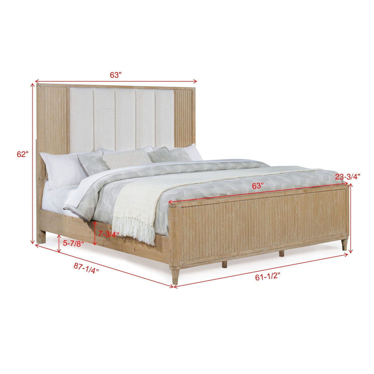 High Headboard Bed
