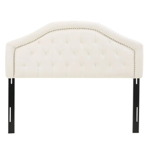 Kaarina - Contemporary Tufted Fabric Headboard