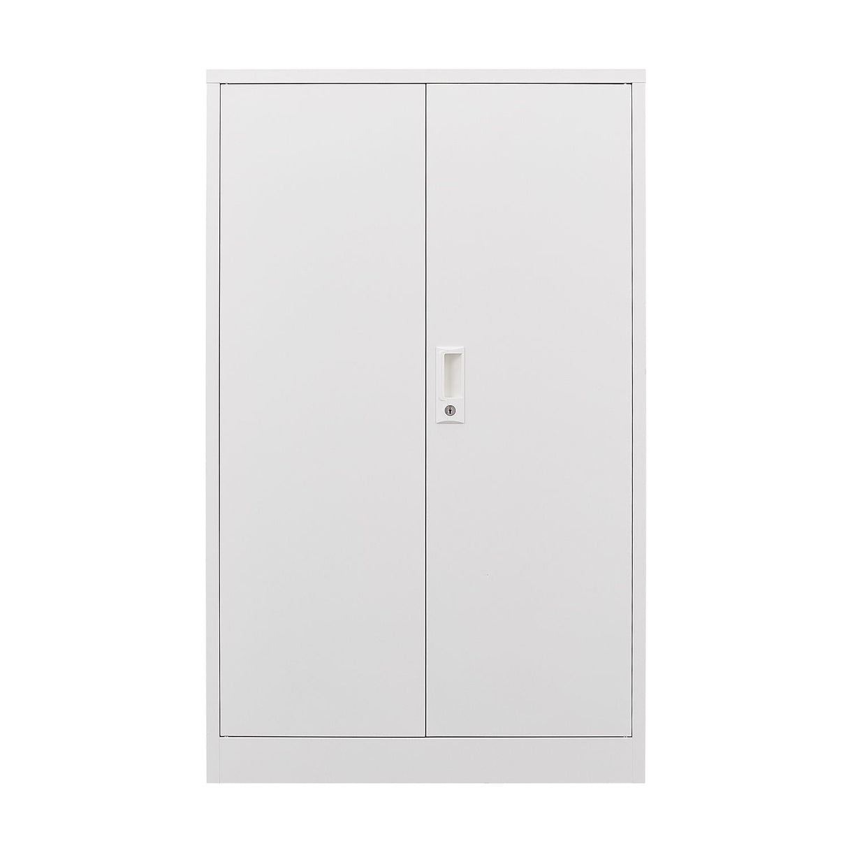 Metal Storage Cabinet With Locking Doors And Adjustable Shelf, Folding Filing Storage Cabinet, Folding Storage Locker Cabinet For Home Office, School, Garage