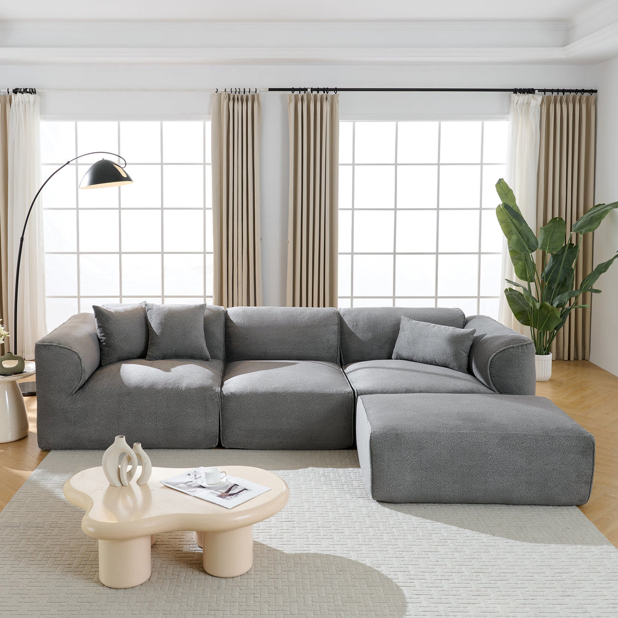 U_Style Luxury Living Room Sofa