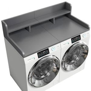 Washer Dryer Countertop with Non-slip Pads, Gray