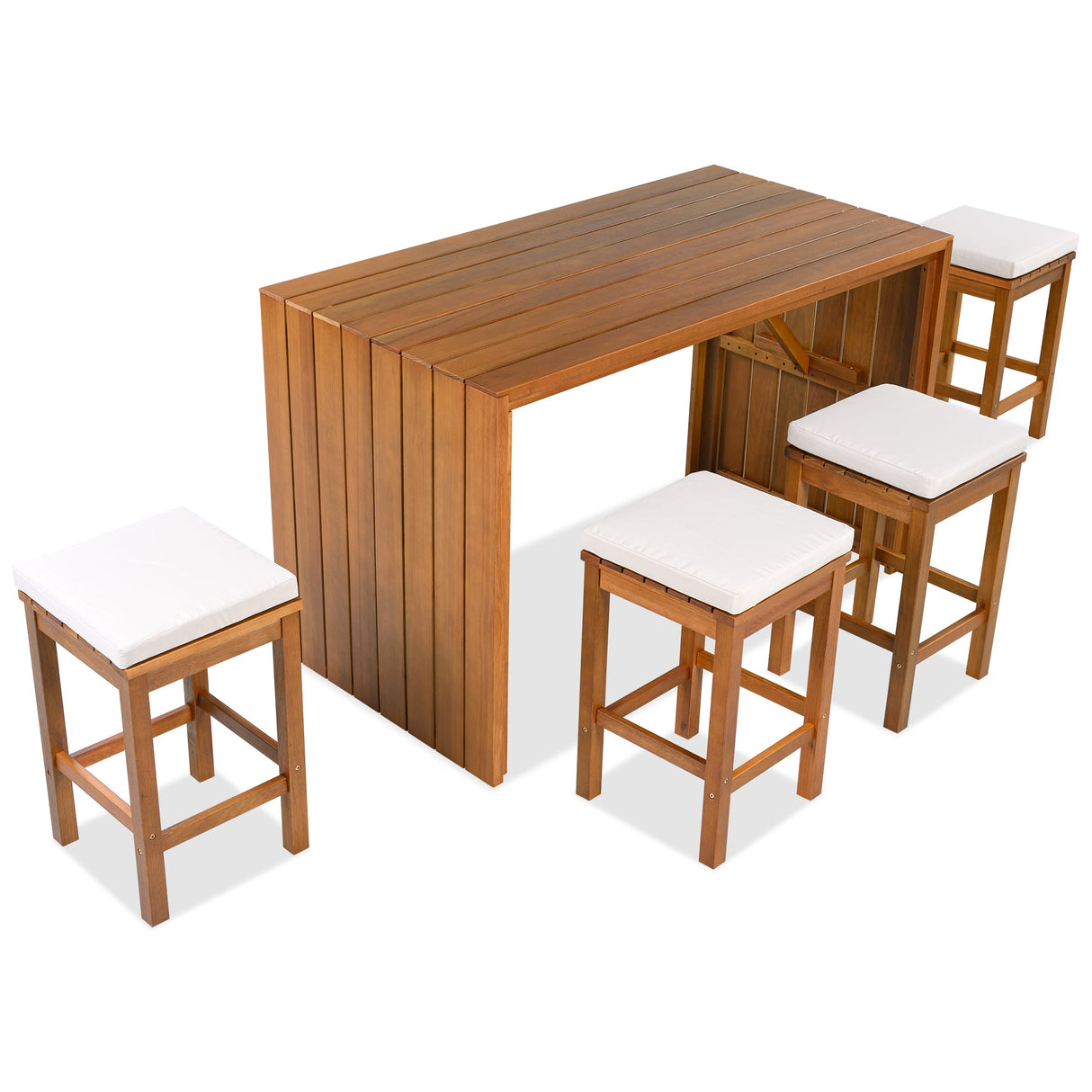 5 Piece Outdoor Bar Set