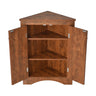 Triangle Bathroom Storage Cabinet With Adjustable Shelves, Freestanding Floor Cabinet For Home Kitchen