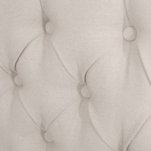 Cumulus - Fully Upholstered Fabric Queen Bed Set - Ivory