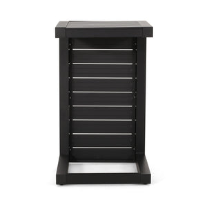 Aluminum Outdoor C - Shaped Side Table For Patio