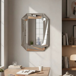 Diamond Shaped Large Wall Mirror