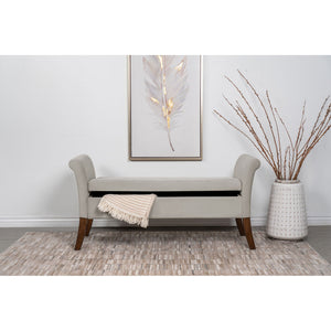 Pasley - Rolled Arm Storage Bench