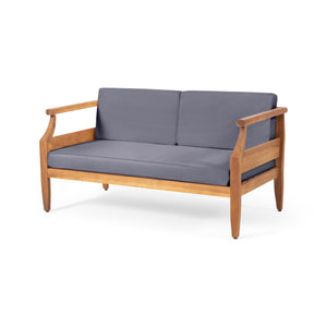 Aston Outdoor 4 Seater Chat Set with Cushions