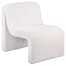 Winne - Curved Armless Accent Chair