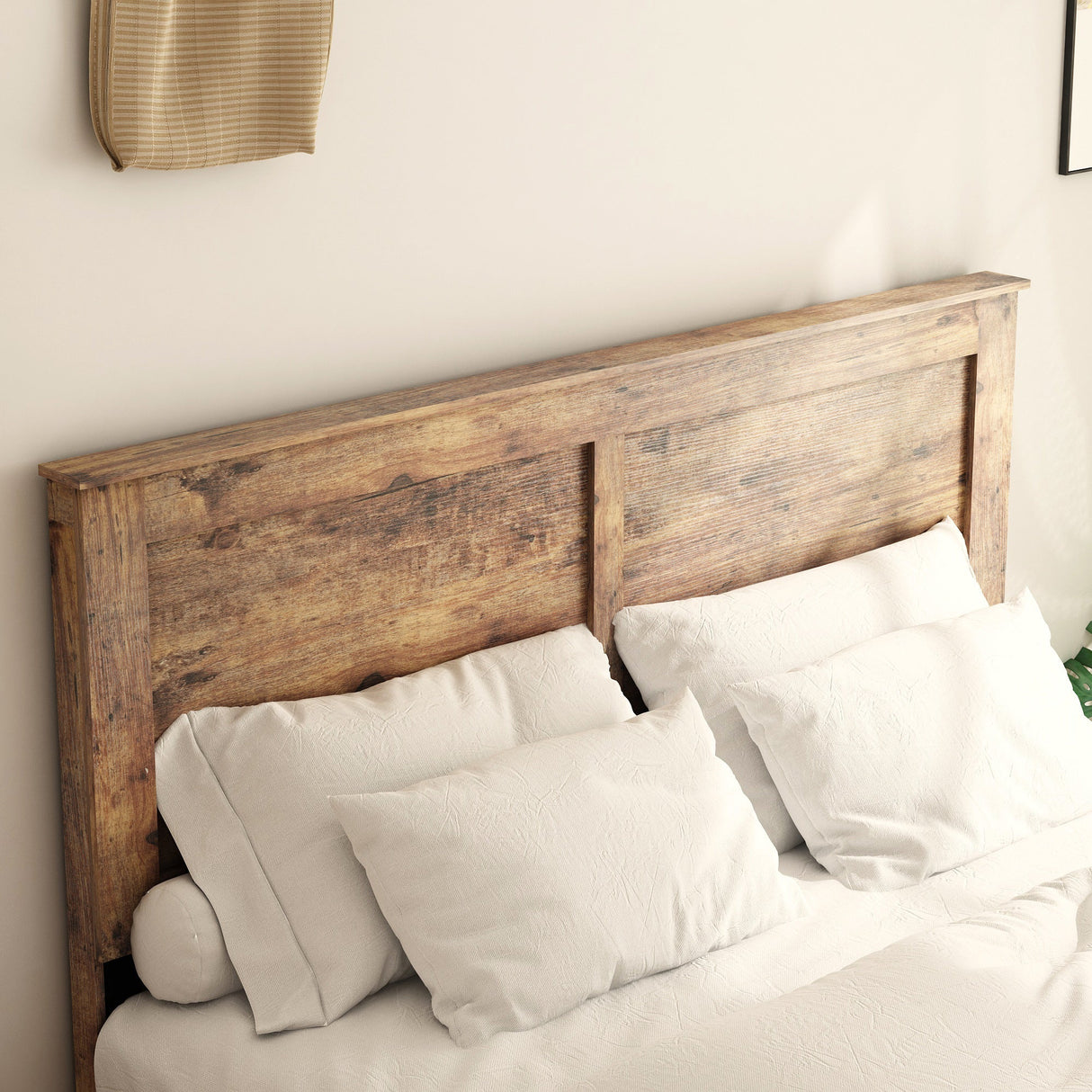 King Size Wood Platform Bed Frame