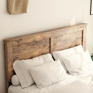 King Size Wood Platform Bed Frame