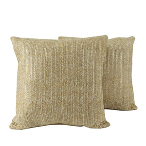 Outdoor/Indoor Decorative Throw Pillows with Inserts (Set of 2)