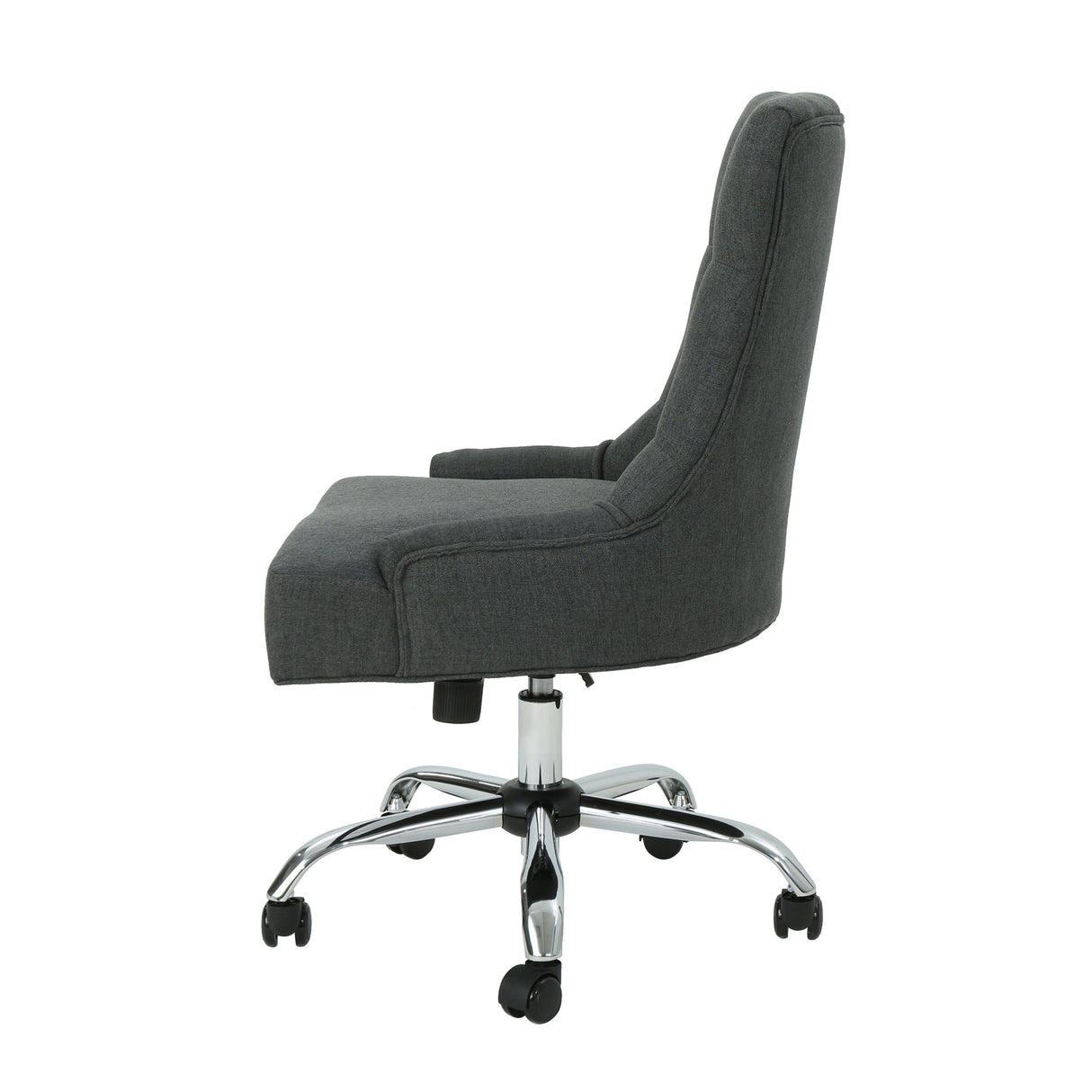 Tufted Swivel Office Chair with Adjustable Comfort