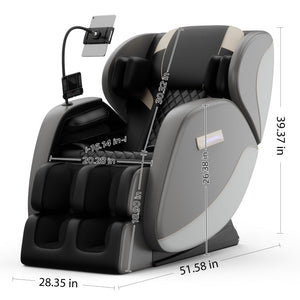 Massage Chair Recliner with Zero Gravity and Full Body Air Pressure