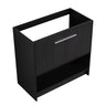 Modern Freestanding Bathroom Vanity With 2 Doors