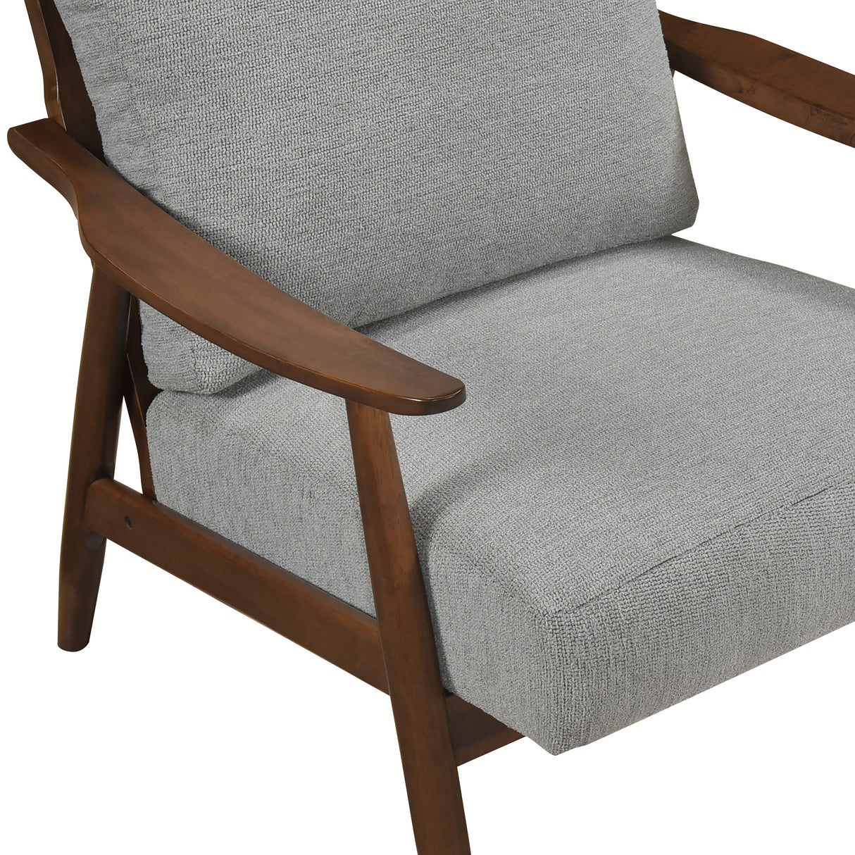 Sagebrooke Solid Wood Modern Accent Chair
