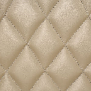 Sorina - Arm Chair - Synthetic Leather & Antique Gold