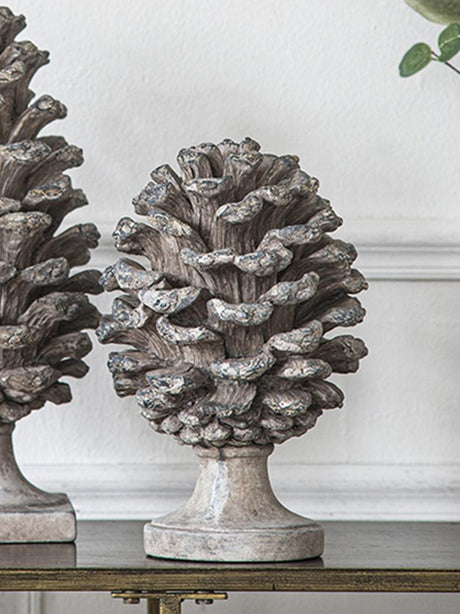 7x10.5'-Table-Decor,-Pinecone-Decorative-Objects