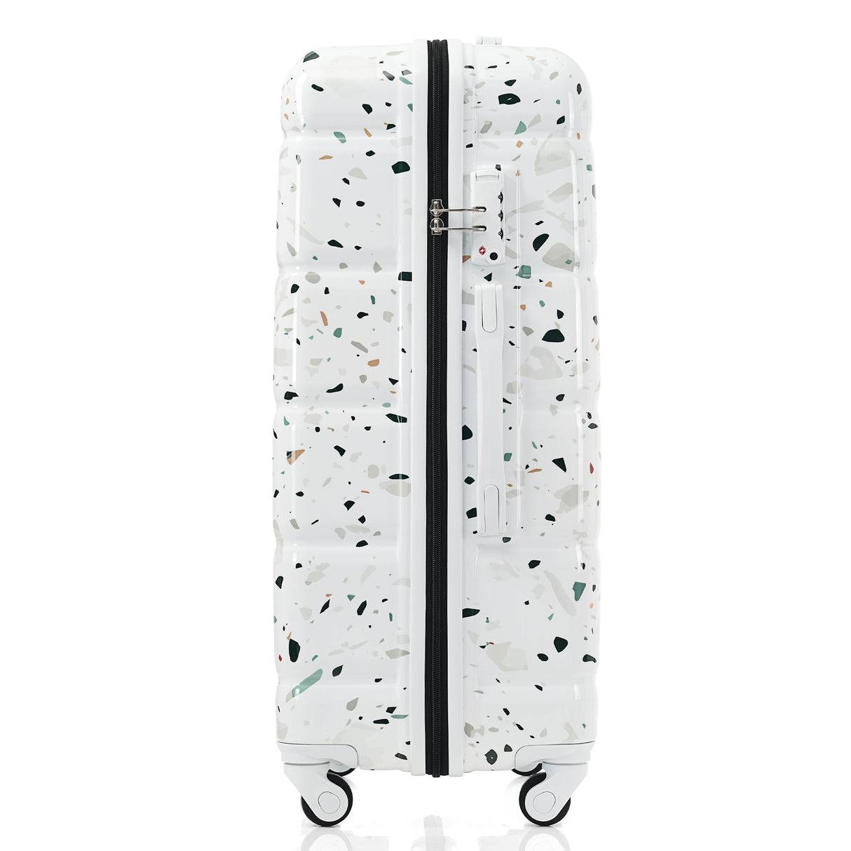 Luggage Set of 3 with USB Port and Spinner Wheels