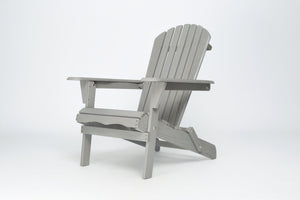 Classic Embossed Grain Adirondack Chair Set of 2