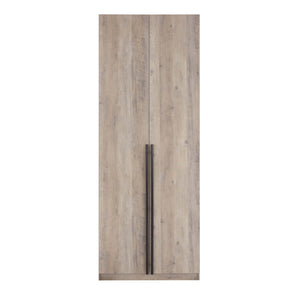 Lee - Free Standing Wardrobe Closet With Drawers And Shelves