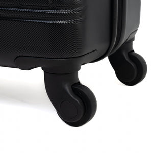 9-Piece Black Luggage Set by GigaTech with TSA Lock