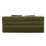Queen Size Foldable Sofa Bed Chenille Futon Sofa Couch