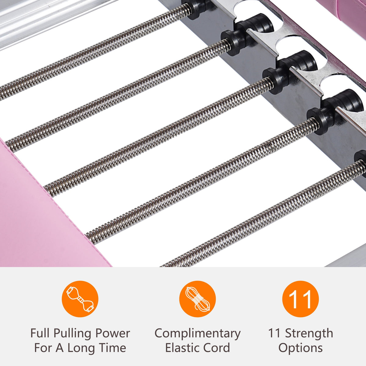 Foldable Pilates Core Bed with Double Resistance - Iron