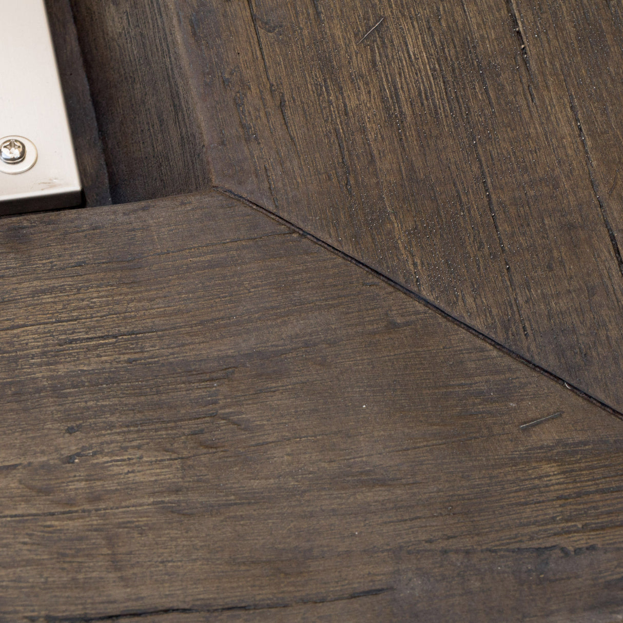 Anchorage 32'' Wood Square MGO Fire Pit Brown - 40,000 BTU