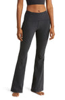 Zella Restore Soft High Waist Pocket Flare Leggings - Black