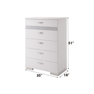 Naima II - Chest - White High Gloss