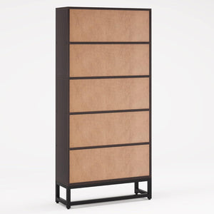 5 Tier Heavy Duty Bookshelf For Living Room