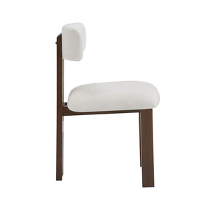 7 Piece Dining Set With Upholstered Armless Chairs And Table