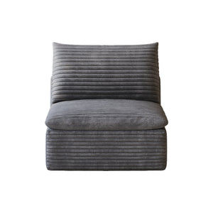 1 Middle Seat Sofa - Dark Fabric