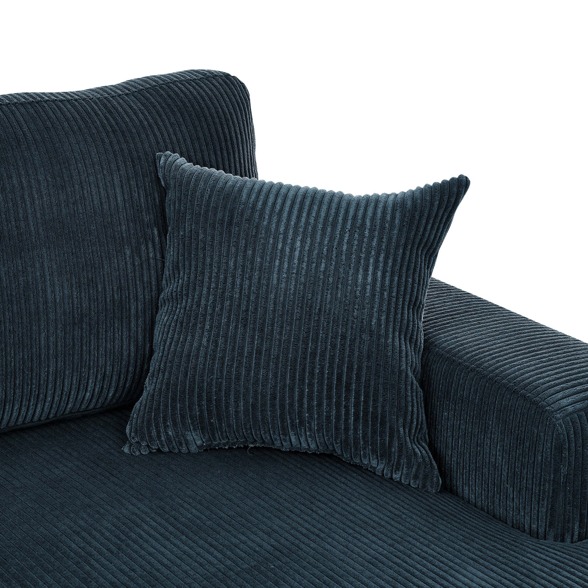 The Sara Modular Corduroy U-Shaped Sectional Sofa