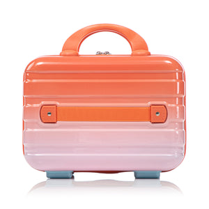 2 Pc PC Spinner Wheel Luggage Set with Gradient Color and Lock