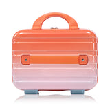 2 Pc PC Spinner Wheel Luggage Set with Gradient Color and Lock