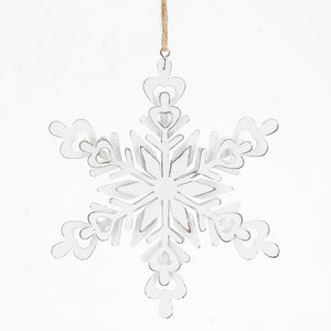 Iron Snowflake Hanger - Set of 6