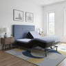Refresh - 12" Flex Head Memory Foam Hybrid Mattress And Adjustable Base Bundle