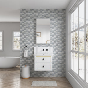 20'' W x 36'' H Surface Frameless Mirror Medicine Cabinet