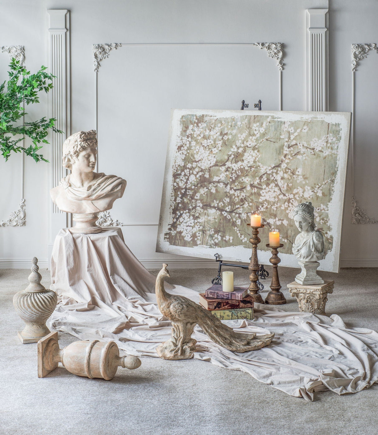 Large Cherry Blossom Canvas Art Print Home Decor Accent Piece