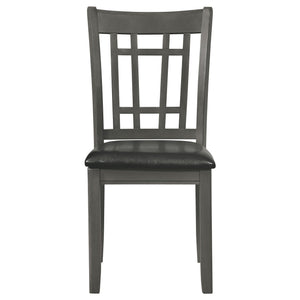 Lattice Back Side Chairs (Set of 2)